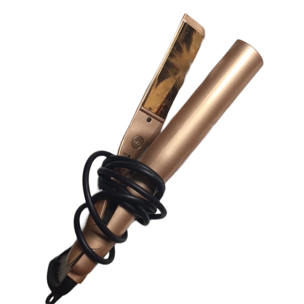 Curl and straighten iron